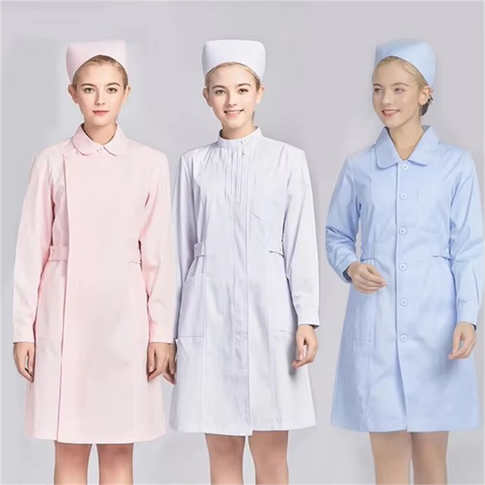 Medical Lab Coat - new pure cotton breathable white uniform