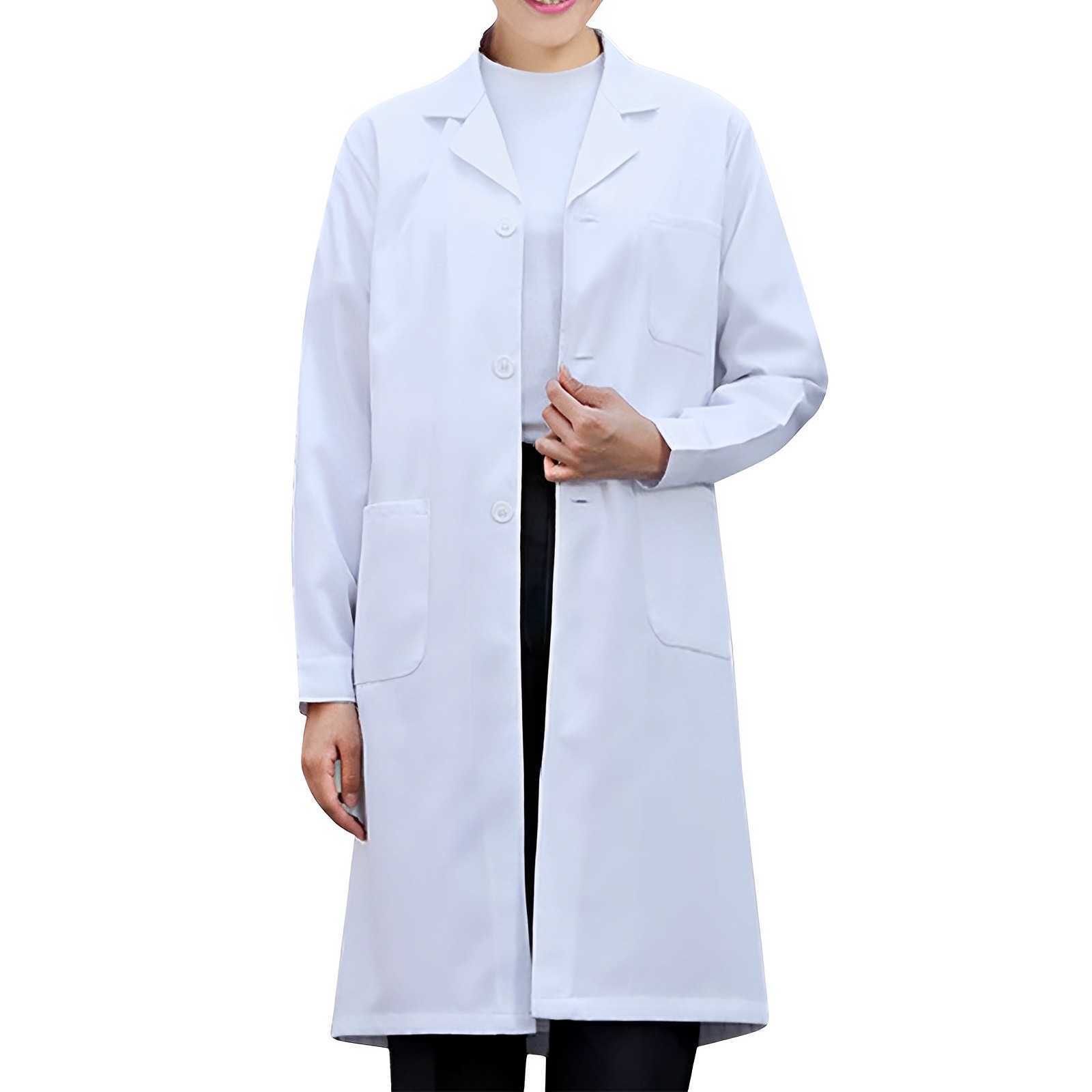 Medical Lab Coat - White Lab Coat For Women Men