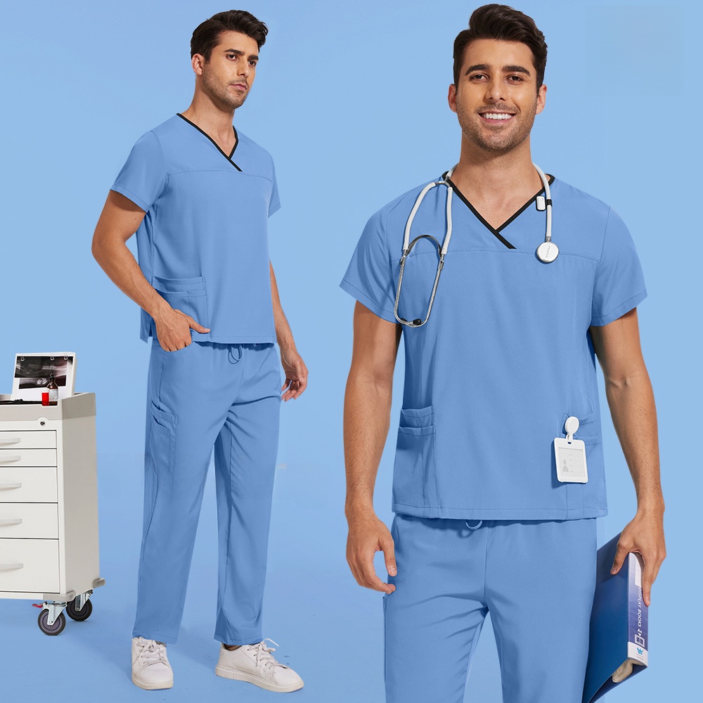 Medical Lab Coat - Thin Short Sleeve Operating Room Surgical