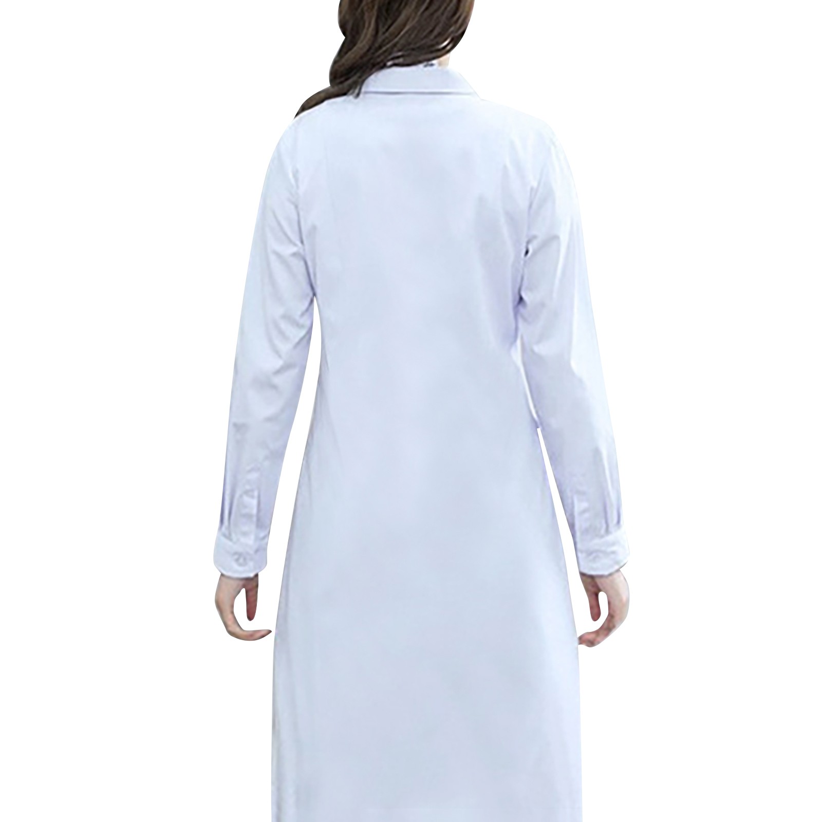 White Lab Coat For Women Men S - Medical Lab Coat ulasan dan harga