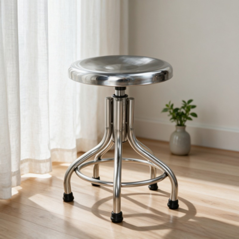 304 Stainless Steel Rotating R - Medical Lab Chair ulasan dan harga