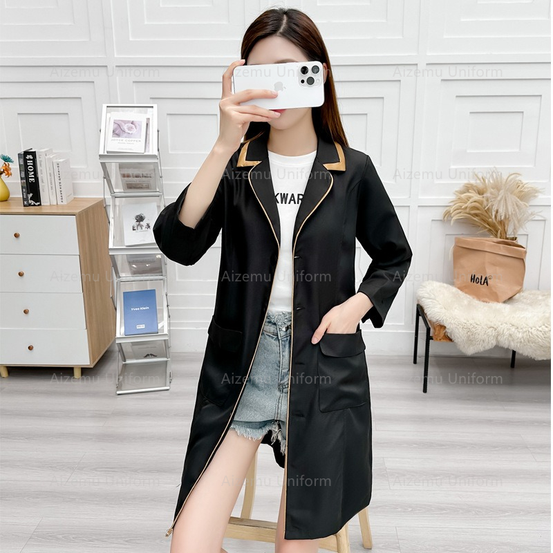 black beauty uniform with beau - Medical Lab Logo ulasan dan harga