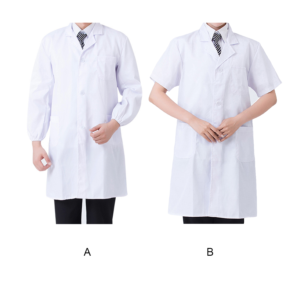 Laboratory Coat Pocket Long Sl - Medical Lab Coat ulasan dan harga