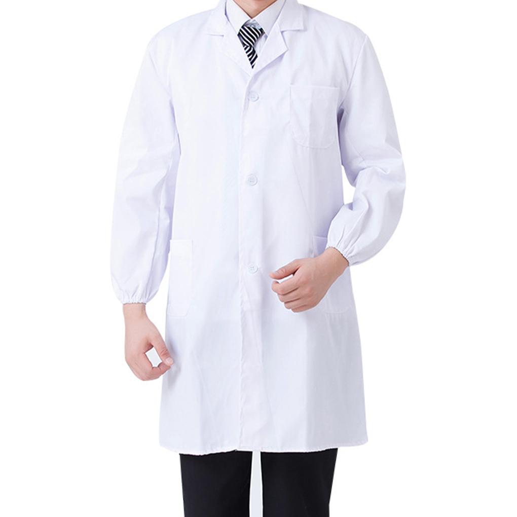 Laboratory Coat Pocket Long Sl - Medical Lab Coat ulasan dan harga